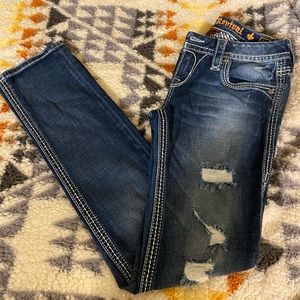 Rock Revival like new jeans. Size 27, straight leg